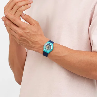 Swatch Gent Biosourced Lacquered TIMING IS EVERYTHING SO28J400