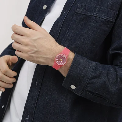 Swatch Gent Biosourced Lacquered WAVELENGTHS OF CORAL SO28P114