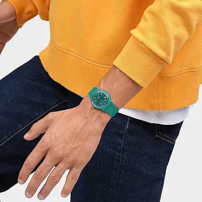 Swatch Gent Biosourced PHOTONIC TURQUOISE SO28G108