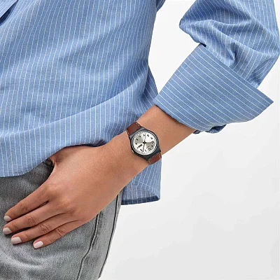 Swatch Gent Biosourced SHADOW STITCH SO28B710