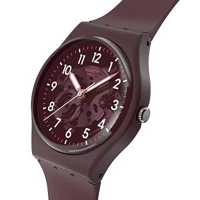 Swatch Gent Biosourced THRU THE CROWN GLASS SO28R115