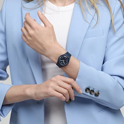 Swatch Gent Biosourced TIME TO TEAL SO28N118
