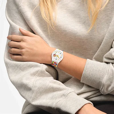 Swatch Gent Flowerz SO28W108