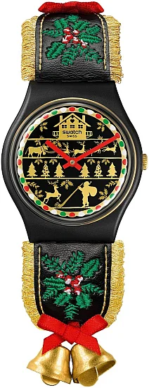 Swatch Gent Golden Merry SO28B115