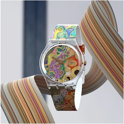 Swatch Art MOMA Gent Hope, II By Gustav Klimt, The Watch GZ349