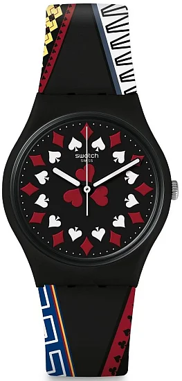 Swatch Gent James Bond 007 Casino Royale 2006 GZ340