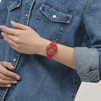 Swatch Gent LOVE IN SCARLET SO28Z122