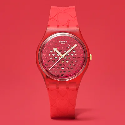 Swatch Gent LOVE IN SCARLET SO28Z122