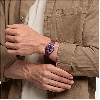 Swatch Gent PEARLYPURPLE GV403