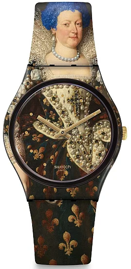 Swatch Gent Hairyblue Mary Louvre Collection GZ337