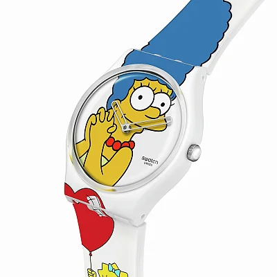 Swatch Gent X The Simpsons BEST MOM EVER SO28Z116