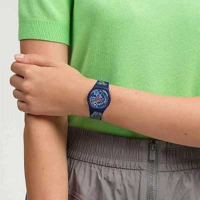 Swatch Gent Year of the Dragon DRAGON IN WAVES SO28Z125