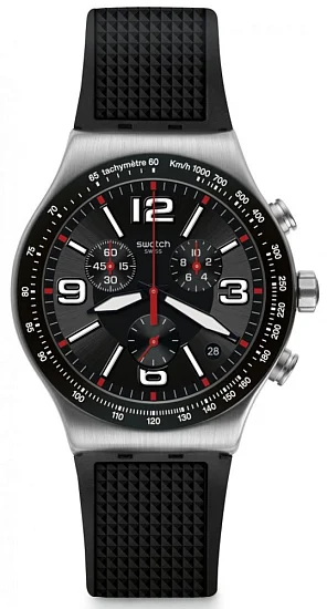Swatch Irony Chrono Very Dark Grid YVS461
