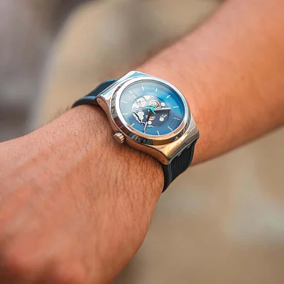 Swatch Irony Sistem51 Blurand Skeleton YIS430
