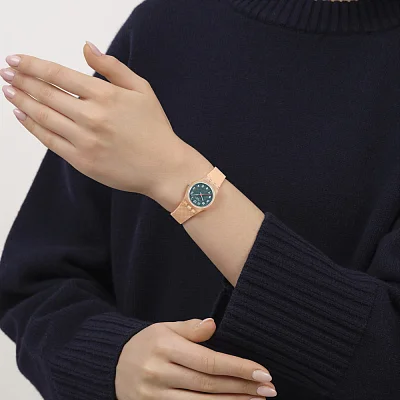Swatch Lady PEACHY WEAVE LO117