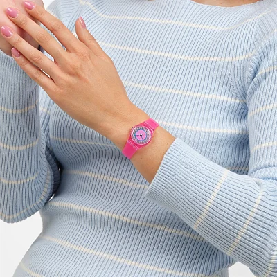 Swatch Lady PRISMATICALLY PINK LP166