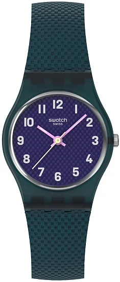 Swatch Lady TEAL WEAVE LL127
