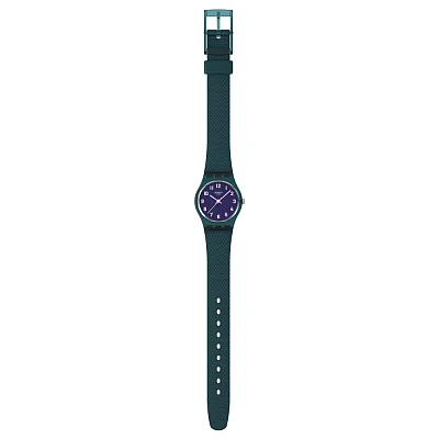 Swatch Lady TEAL WEAVE LL127