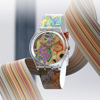 Swatch Art MOMA Gent Hope, II By Gustav Klimt, The Watch GZ349