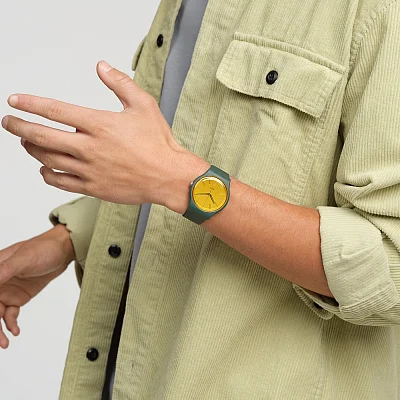 Swatch New Gent GOLD IN THE GARDEN SO29G103