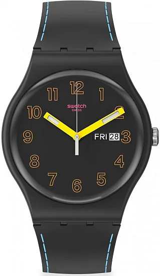 Swatch New Gent Biosourced Dark Glow SO29B707