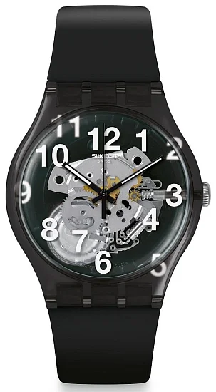 Swatch New Gent Black Board SUOK135