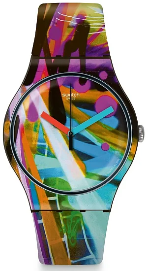 Swatch New Gent City Walls SUOB163