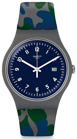 Swatch New Gent Camougreen SUOM400