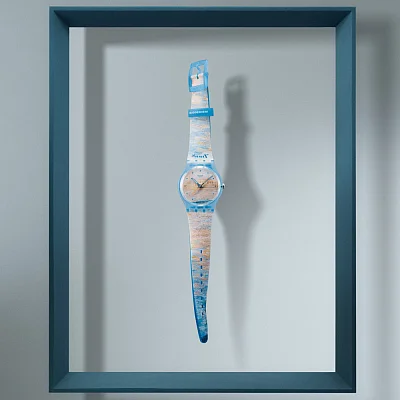Swatch New Gent Art Biosourced x GUGGENHEIM MONET