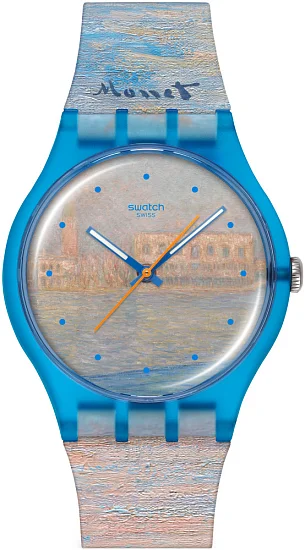 Swatch New Gent Art Biosourced x GUGGENHEIM MONET'S PALAZZO DUCALE SO29Z150