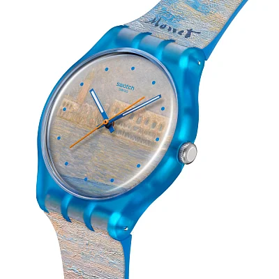 Swatch New Gent Art Biosourced x GUGGENHEIM MONET
