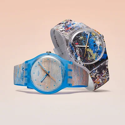 Swatch New Gent Art Biosourced x GUGGENHEIM MONET