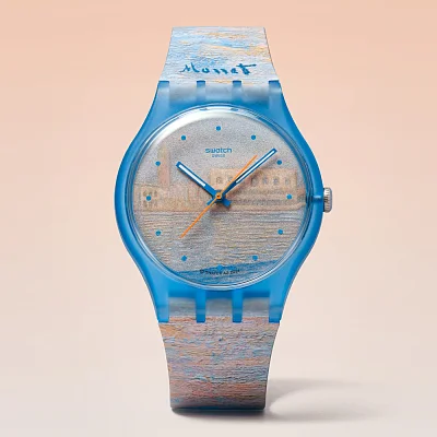 Swatch New Gent Art Biosourced x GUGGENHEIM MONET