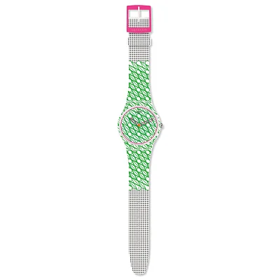 Swatch New Gent Art DUET IN GREEN AND PINK SUOZ208