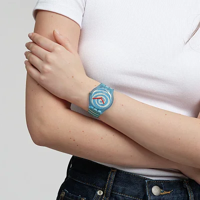 Swatch New Gent Art Journey x Tate Gallery Spirals by Louise Bourgeois SUOZ364