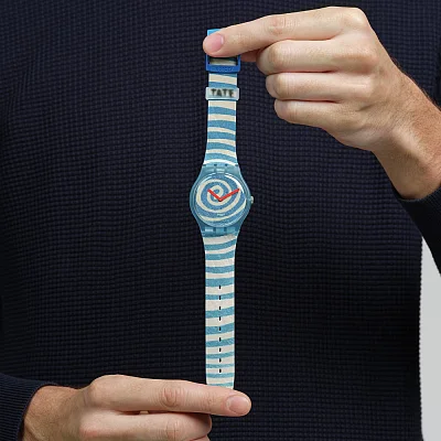 Swatch Pay New Gent Art Journey x Tate Gallery Spirals by Louise Bourgeois PAY SVIZ105-5300