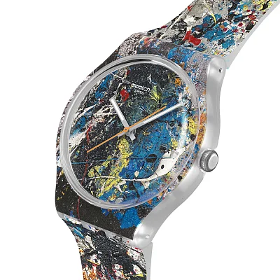 Swatch New Gent Art x GUGGENHEIM POLLOCK