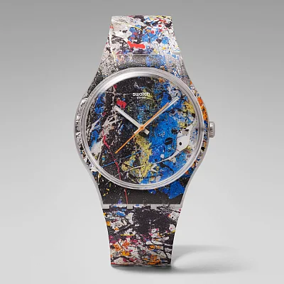 Swatch New Gent Art x GUGGENHEIM POLLOCK