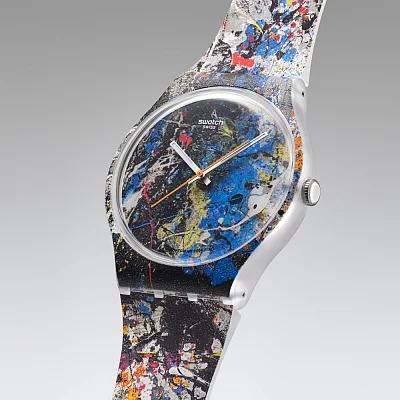 Swatch New Gent Art x GUGGENHEIM POLLOCK