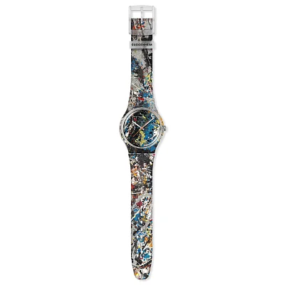 Swatch New Gent Art x GUGGENHEIM POLLOCK