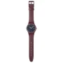  Zdjęcie 5 Swatch New Gent BURGUNDY BERRY SO29R707