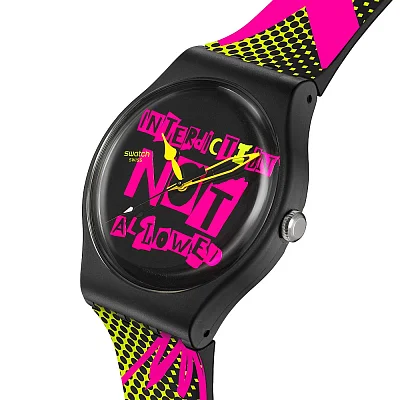 Swatch New Gent Bioceramic NO RULES DISTORT MODE SO32B121