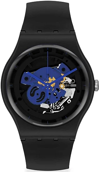 Swatch New Gent Bioceramic Time to Blue Big SO32B109