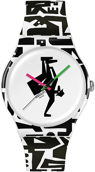 Swatch New Gent Biosourced BREAK FREE FREEZE TIME SO29Z147