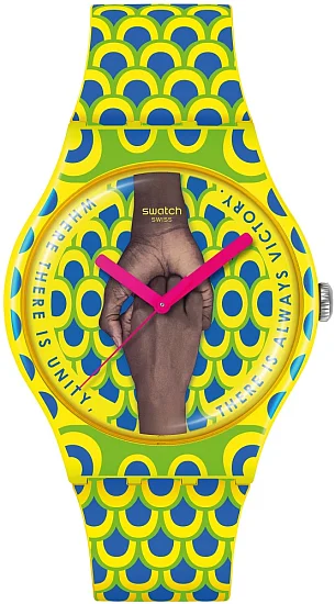 Swatch New Gent Biosourced BREAK FREE FREEZE TIME SO29Z148