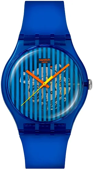 Swatch New Gent Biosourced BRILLIANTLY BLUE SO29S102