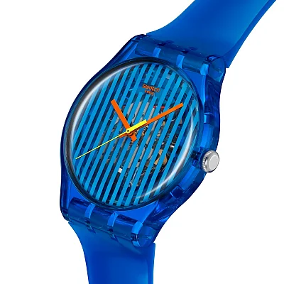 Swatch New Gent Biosourced BRILLIANTLY BLUE SO29S102