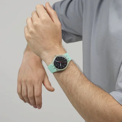 Swatch New Gent Biosourced HINT OF MINT SO29L103