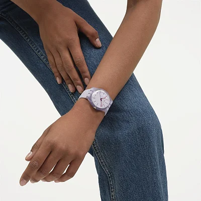 Swatch New Gent Biosourced LAVENDAZE SO29V101