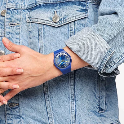 Swatch New Gent Biosourced SUNBRUSH SKY SO29N101